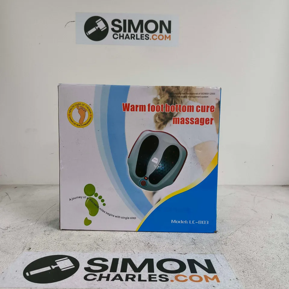 WARM FOOT BOTTOM MASSAGER – MODEL LC-803 