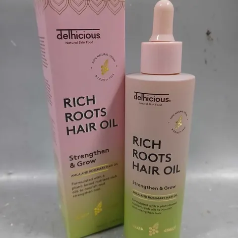 DELHICIOUS RICH ROOTS HAIR OIL 100ML 