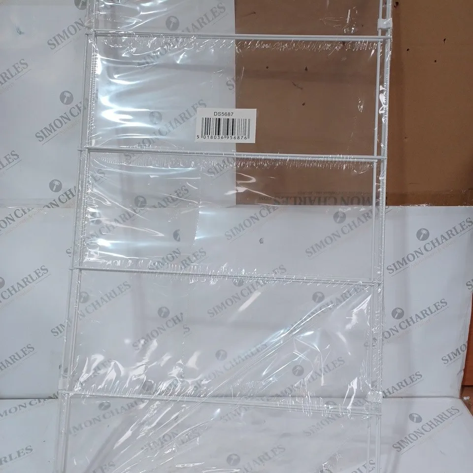 DESIGNER WHITE FOLDABLE CLOTHING AIRER - COLLECTION ONLY 