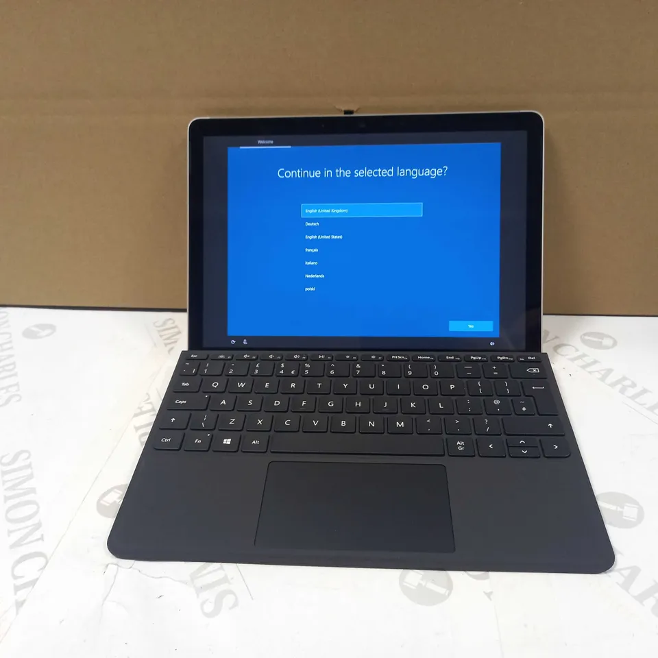 MICROSOFT SURFACE GO 2