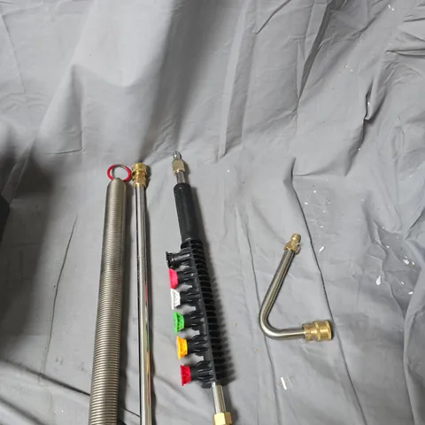 BOX OF ASSORTED STAINLESS STEEL HOSE, FITTINGS & VALVE ASSEMBLY KIT – HARDWARE COMPONENTS