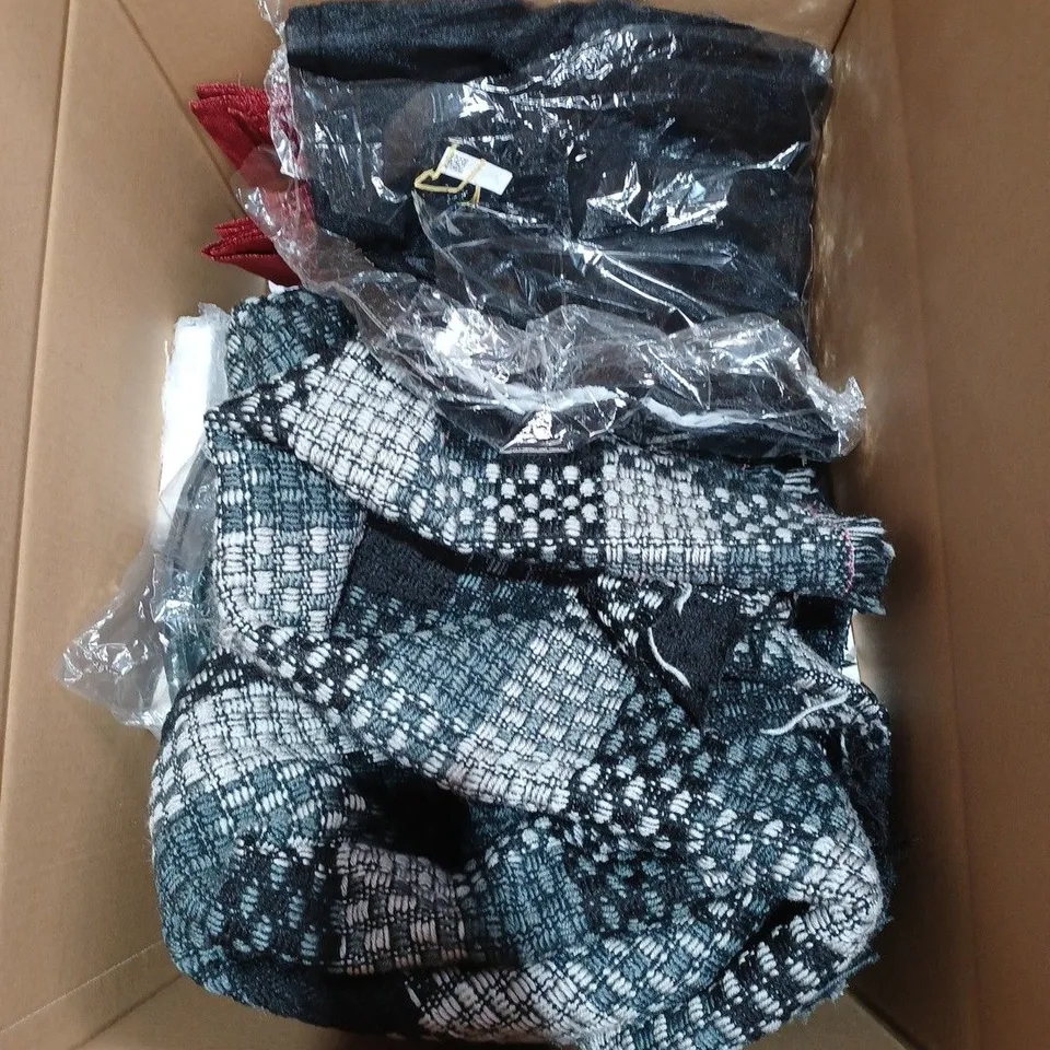LOT TO CONTAIN APPROX. 25 ASSORTED HOUSEHOLD PRODUCTS, INCLUDES TILL ROLE, GLOVES, HOT WATER BOTTLE ETC 