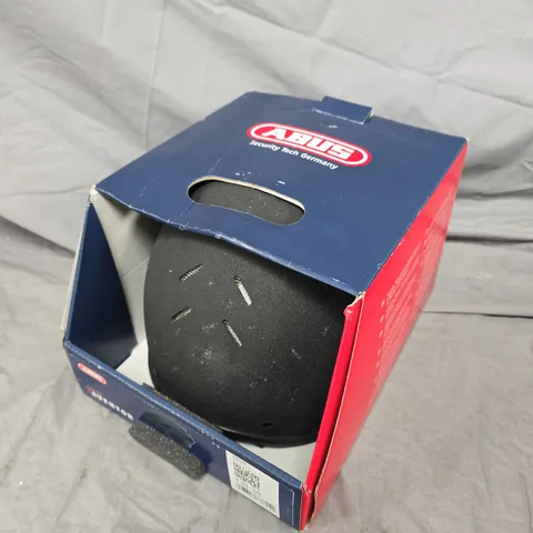 ABUS AVENTOR VELVET BLACK ROAD HELMET, SIZE S (51–55 CM) – BOXED