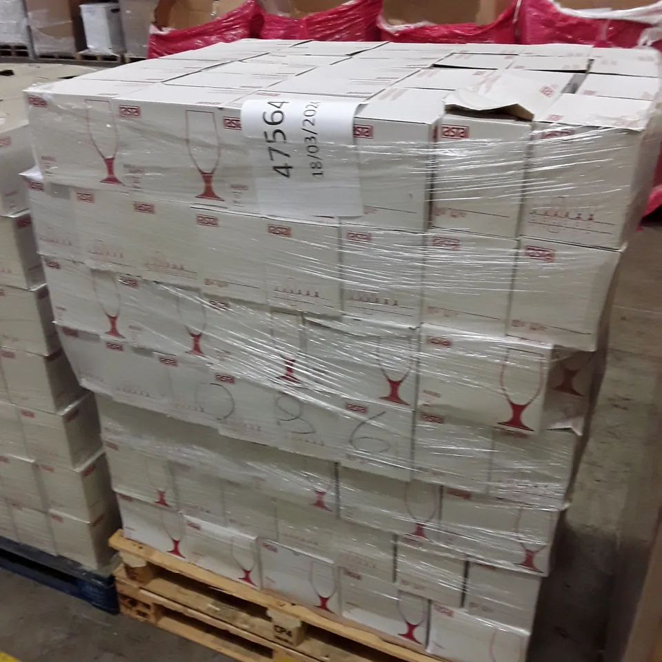 PALLET OF APPROXIMATELY 210 BOXES CONTAINING 6 RASTAL AVIERO 300ML GOBLETS