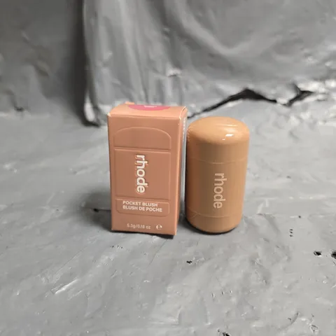 BOXED RHODE POCKET BLUSH IN TOASTED TEDDY 5.3G