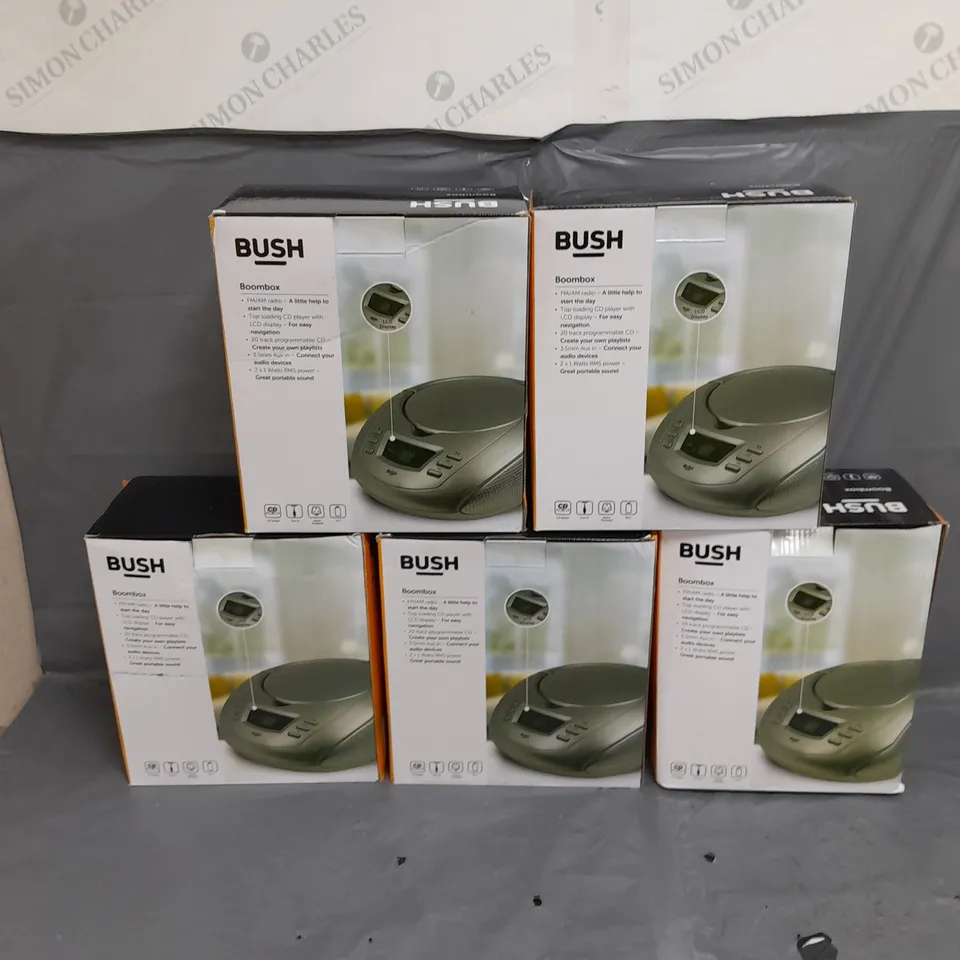 10X BOXED BUSH BOOMBOXS
