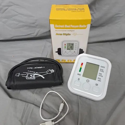 ELECTRONIC BLOOD PRESSURE MONITOR 