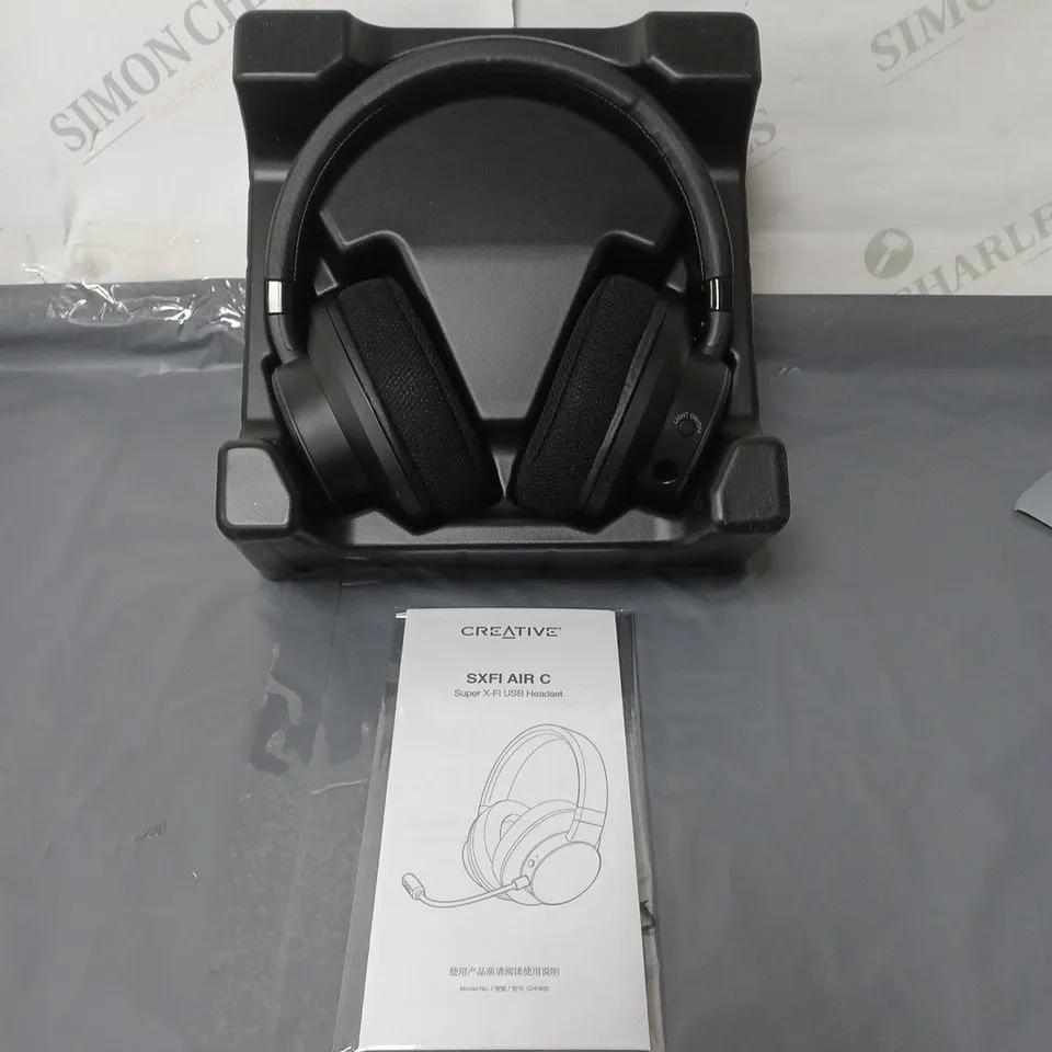 BOXED CREATIVE SUPER SXFI AIR C USB NEADSET