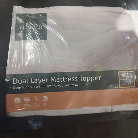 FINE BEDDING DUAL LAYER MATTRESS TOPPER 135 X 190 CM