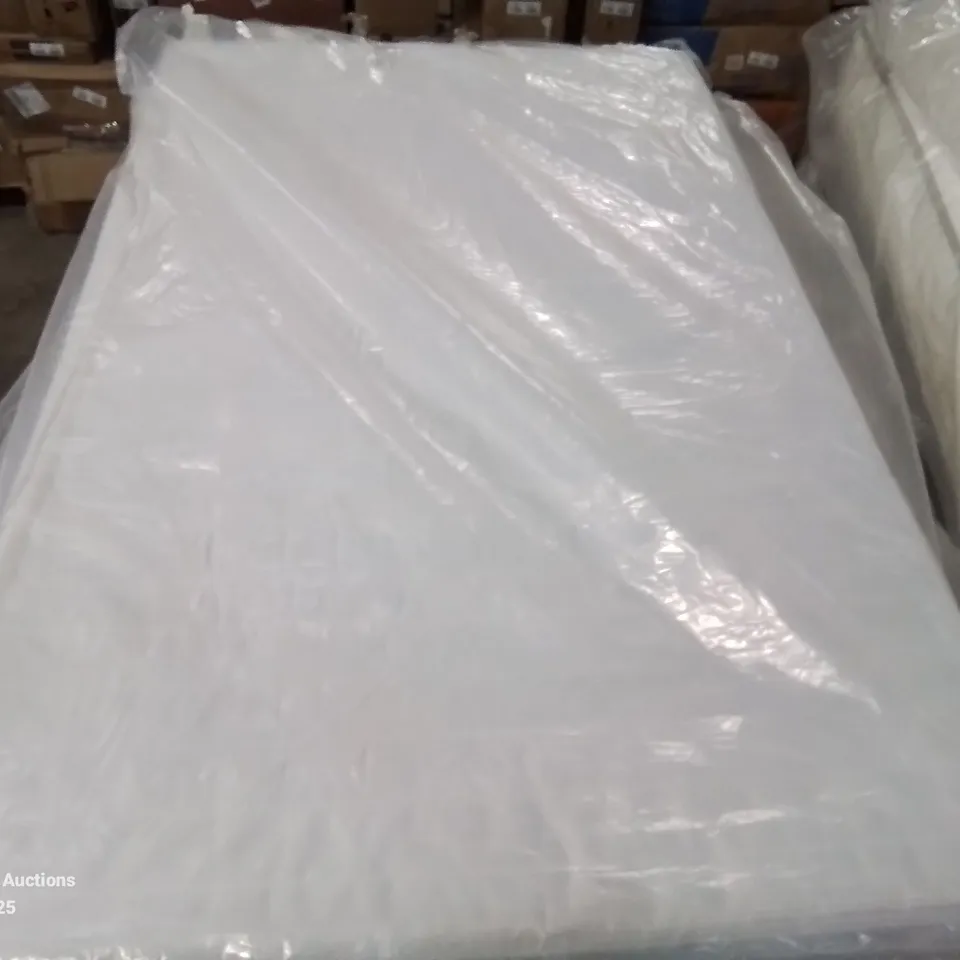 QUALITY BAGGED KLAZ WHITE NOISE FOAM 120CM SMALL DOUBLE MATTRESS