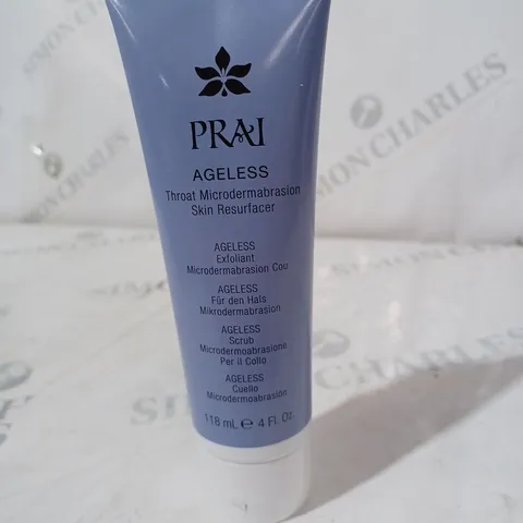 BOXED PRAI THROAT MICRODERMABRASION SKIN RESURFACER 118ML