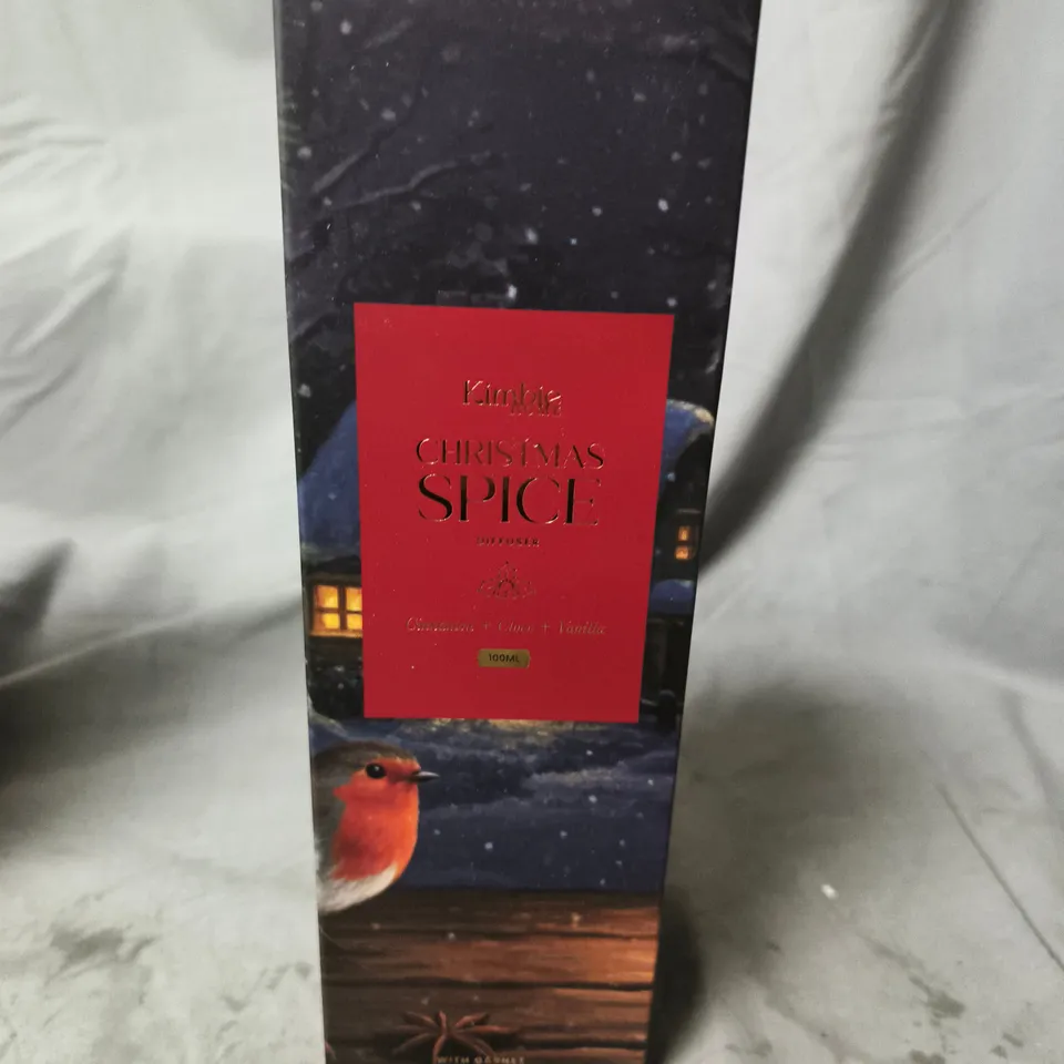 SEALED KIMBLE CHRISTMAS SPICE DIFFUSER 100ML 