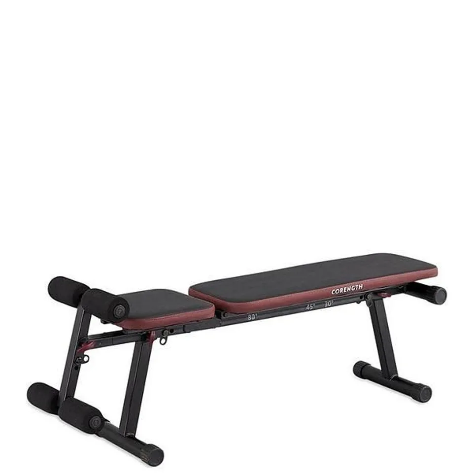 FOLD-DOWN INCLINE WEIGHTS BENCH WITH LEG