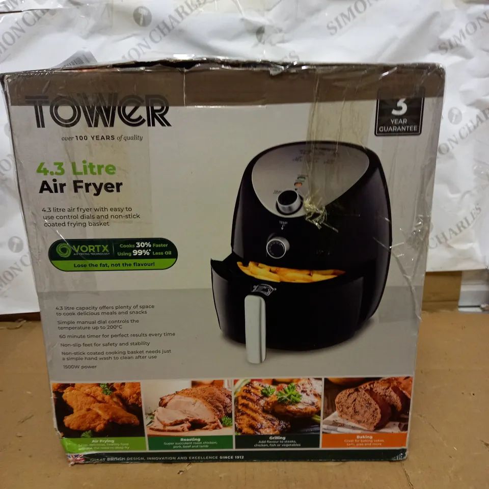 TOWER T17021 4.3 LITRE AIR FRYER