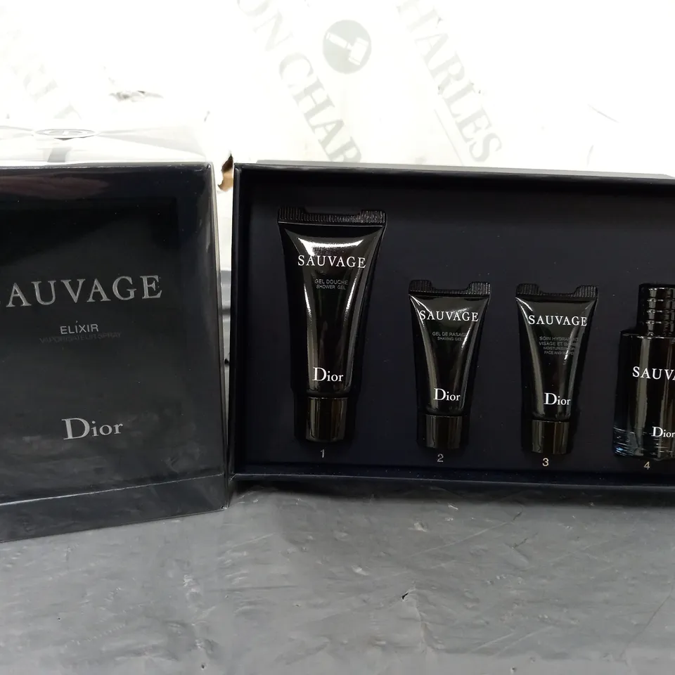 BOXED DIOR SAUVAGE SET