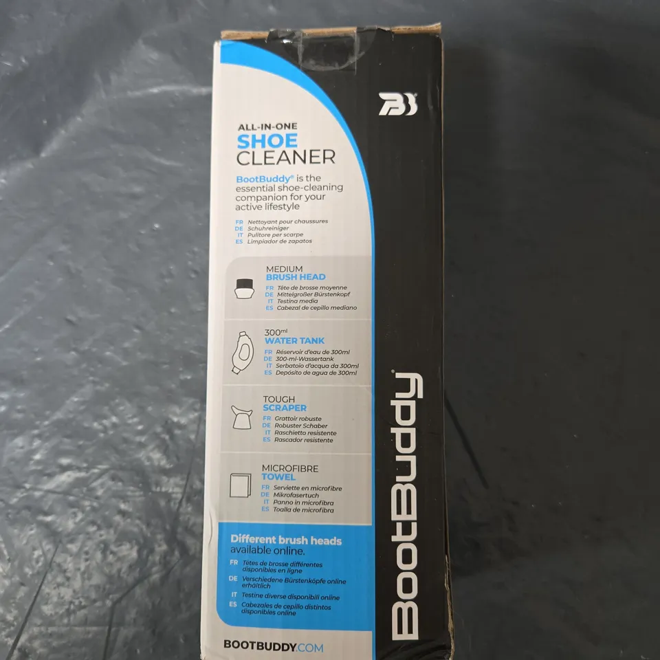 BOOTBUDDY ALL-IN-ONE SHOE CLEANER, BLACK EDITION – BOXED