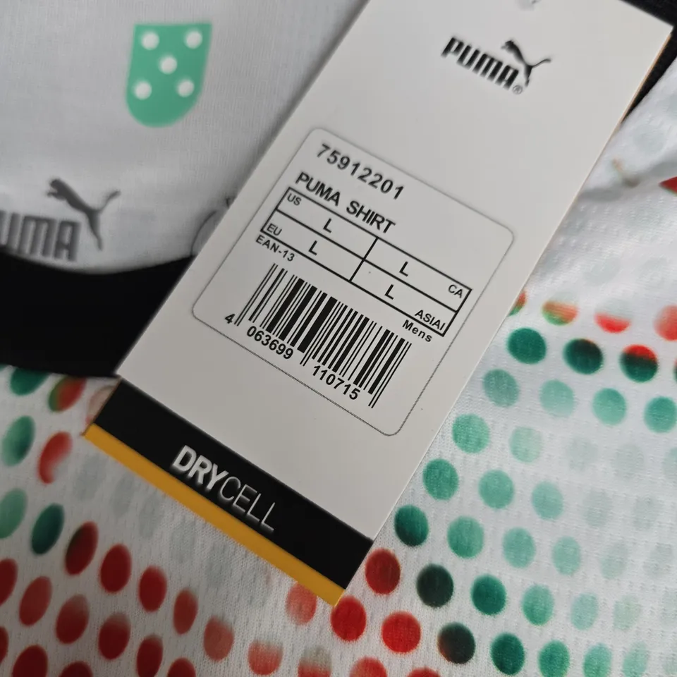 PORTUGAL NATIONAL FOOTBALL SHIRT NO. 22 NINNE – PUMA DRYCELL, OFFICIAL LICENSED