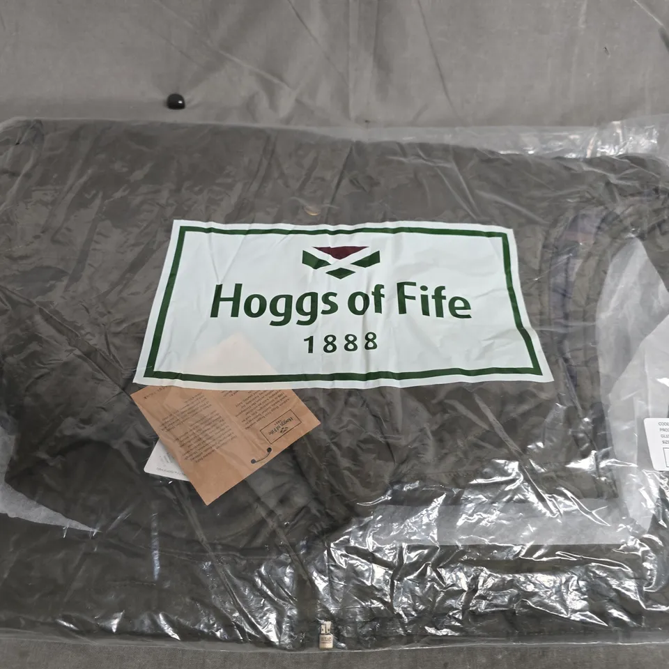 HOGGS OF FIFE GLENBERVIE GILET LODEN – SIZE L