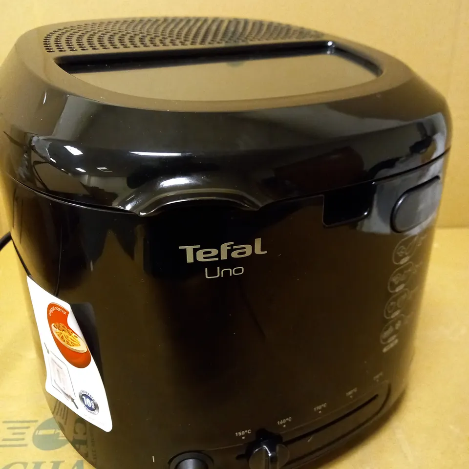 TEFAL UNO FF203840 DEEP FAT FRYER BLACK