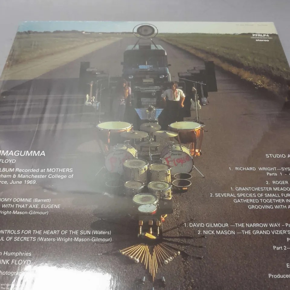 PINK FLOYD UMMAGUMMA REMASTERED VINYL