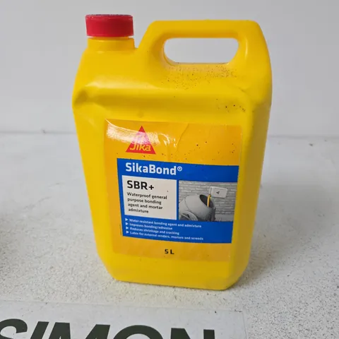 SIKABOND SBR+ WATERPROOF BONDING AGENT & MORTAR ADMIXTURE β 5 L