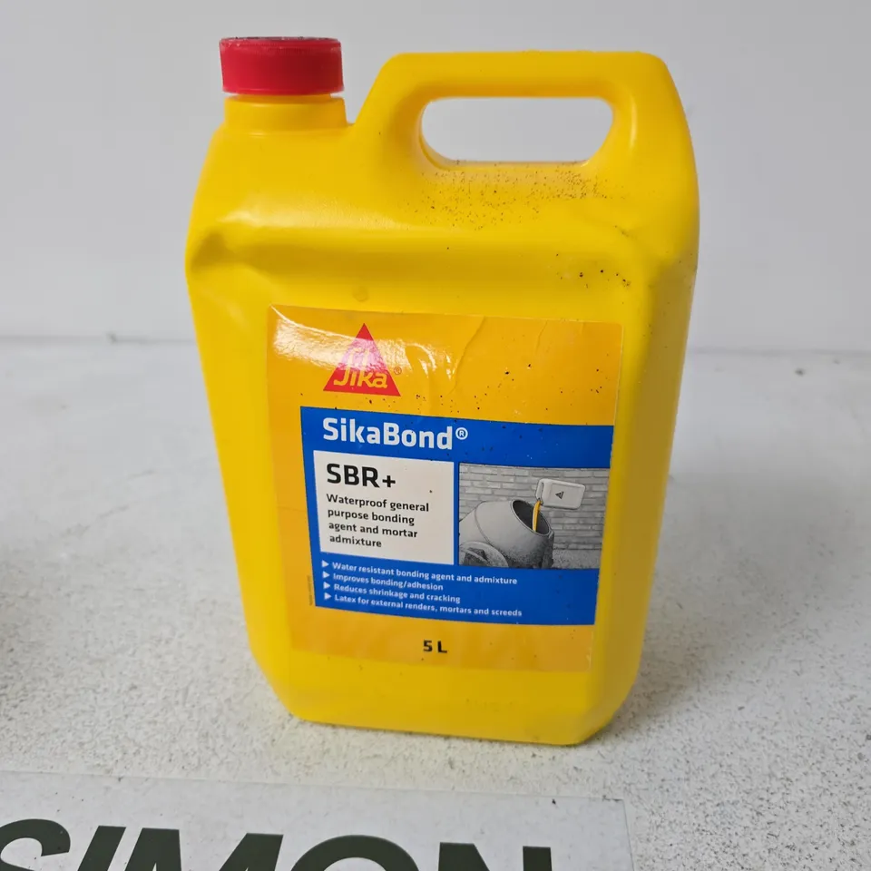 SIKABOND SBR+ WATERPROOF BONDING AGENT & MORTAR ADMIXTURE – 5 L