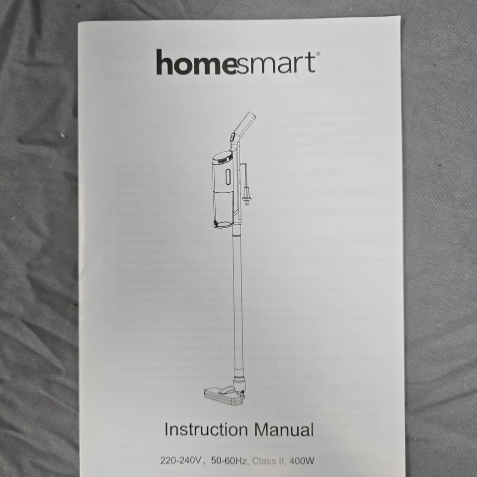 HOMESMART COMPACT VACUUM CLEANER – STICK VACUUM, 220-240V, 400W
