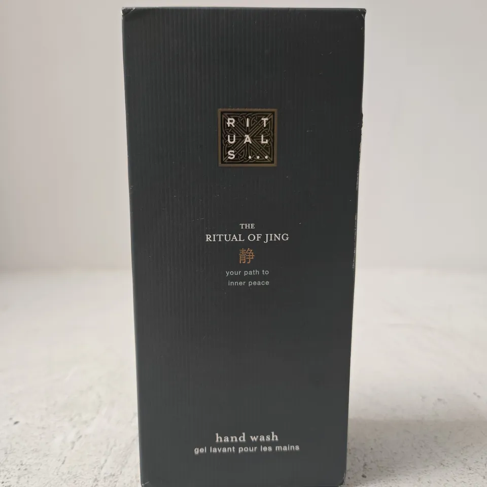 RITUALS THE RITUAL OF JING HAND WASH