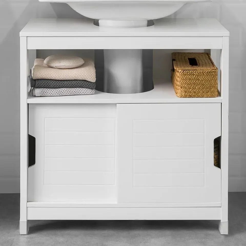 BOXED MOMILLER 60CM FREESTANDING VANITY UNIT BASE