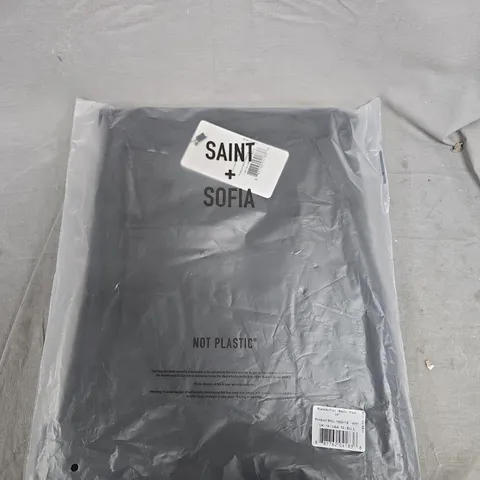 SAINT + SOFIA RUNWAY PANT – BLACK – UK 14