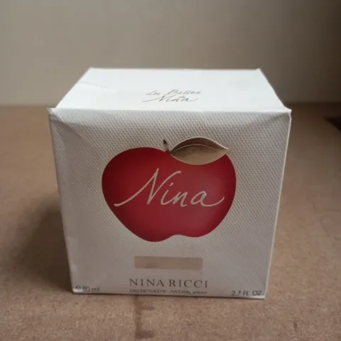 NINA RICCI NINA EAU DE TOILETTE 80 ML – BOXED