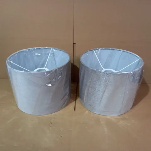 JULIEN MACDONALD SET OF 2 ROUND TABLE LAMPS