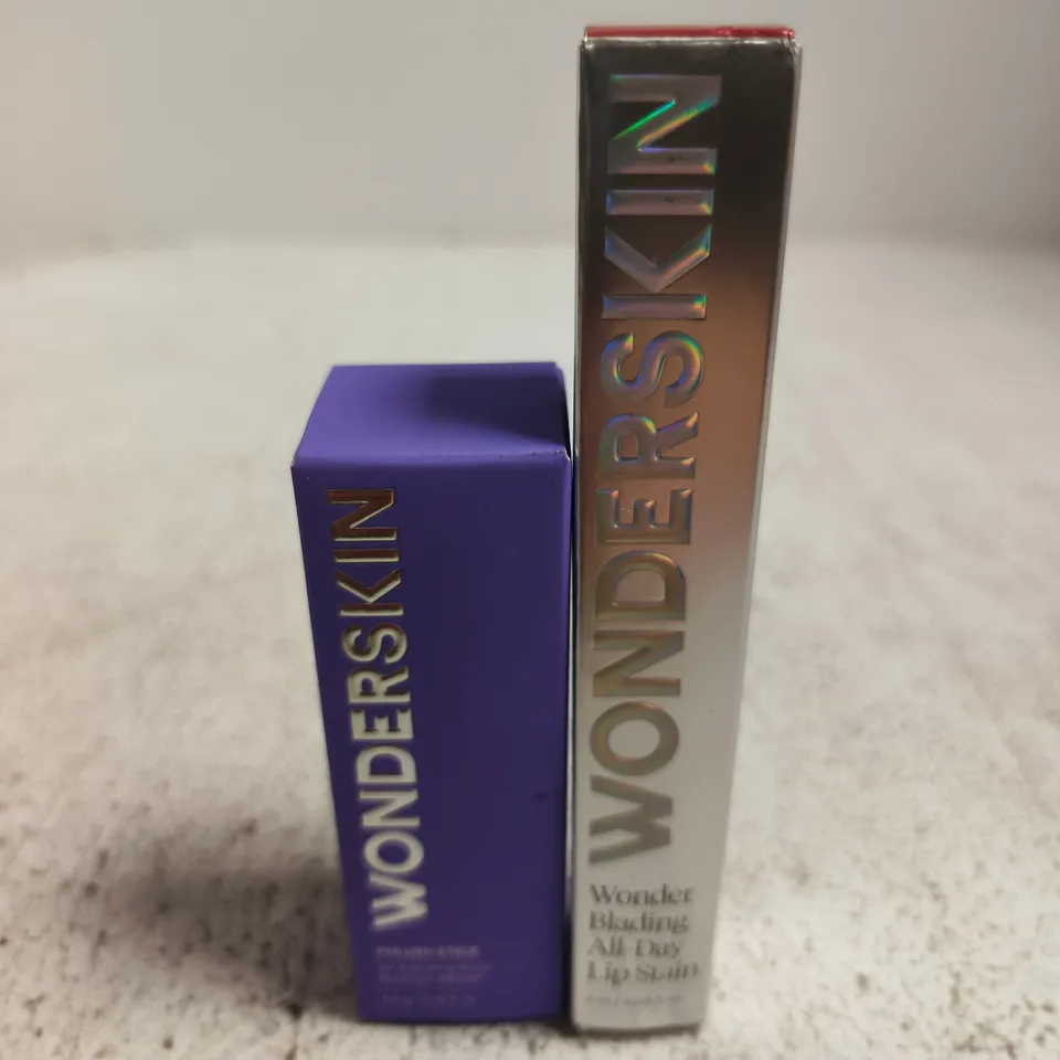 2 WONDERSKIN PRODUCTS TO INCLUDE PHLUSH STICK BLUSH & LIP STAIN - WHIMSICAL