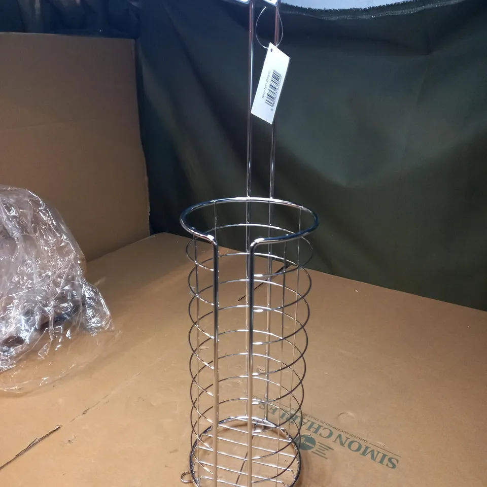 OPTIMAL PRODUCTS CHROME TOILET ROLL HOLDER