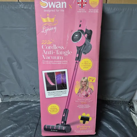 BOXED SWAN CORDLESS ANTI-TANGLE VACUUM