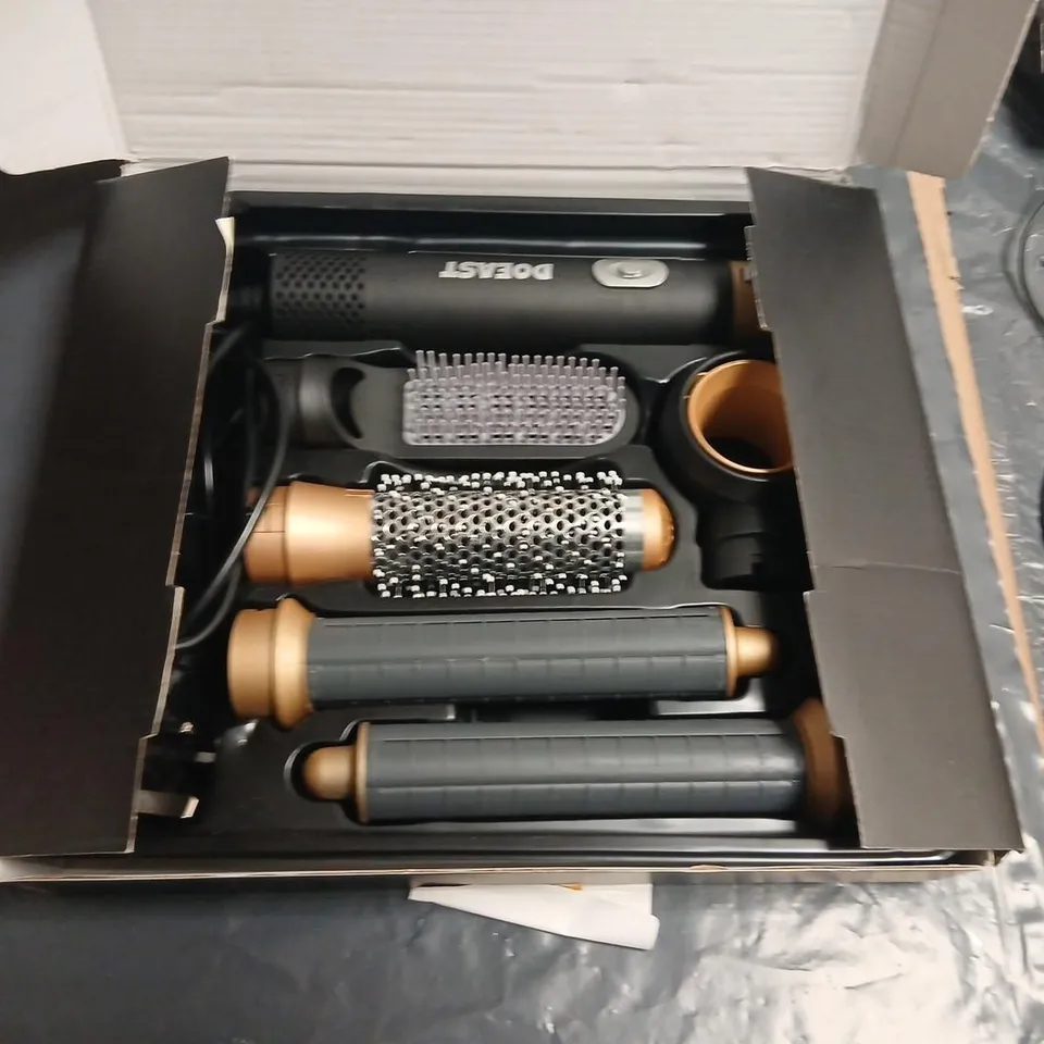 DOEAST BEAUTY 5-IN-1 DRYER BRUSH SET – BOXED HAIR STYLING KIT