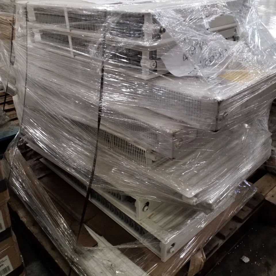 PALLET CONTAINING APPROXIMATELY 10 HOUSEHOLD RADIATORS 