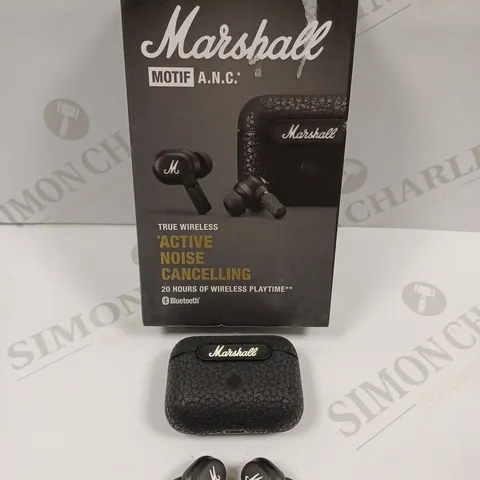 BOXED MARSHALL MOTIF A.N.C TRUE WIRELESS EARPHONES 