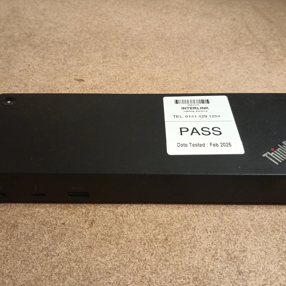LENOVO THINKPAD THUNDERBOLT 3 DOCK – MODEL 40AC