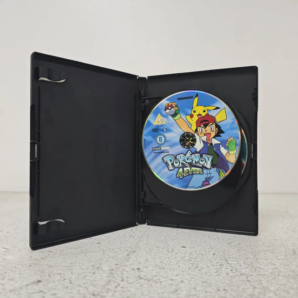 POKÉMON 3-MOVIE DVD SET - POKÉMON 4 EVER, KYUREM THE SWORD OF JUSTICE, DESTINY DEOXYS