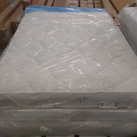 QUALITY BAGGED DOUBLE 135cm AIRSPRUNG MEMORY FOAM COMFORT MATTRESS