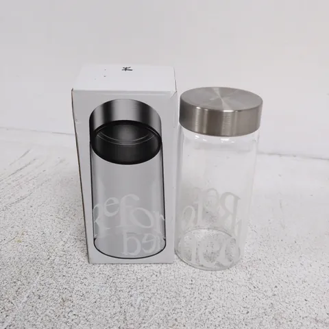 BOXED REFORMED GLASS BOTTLE