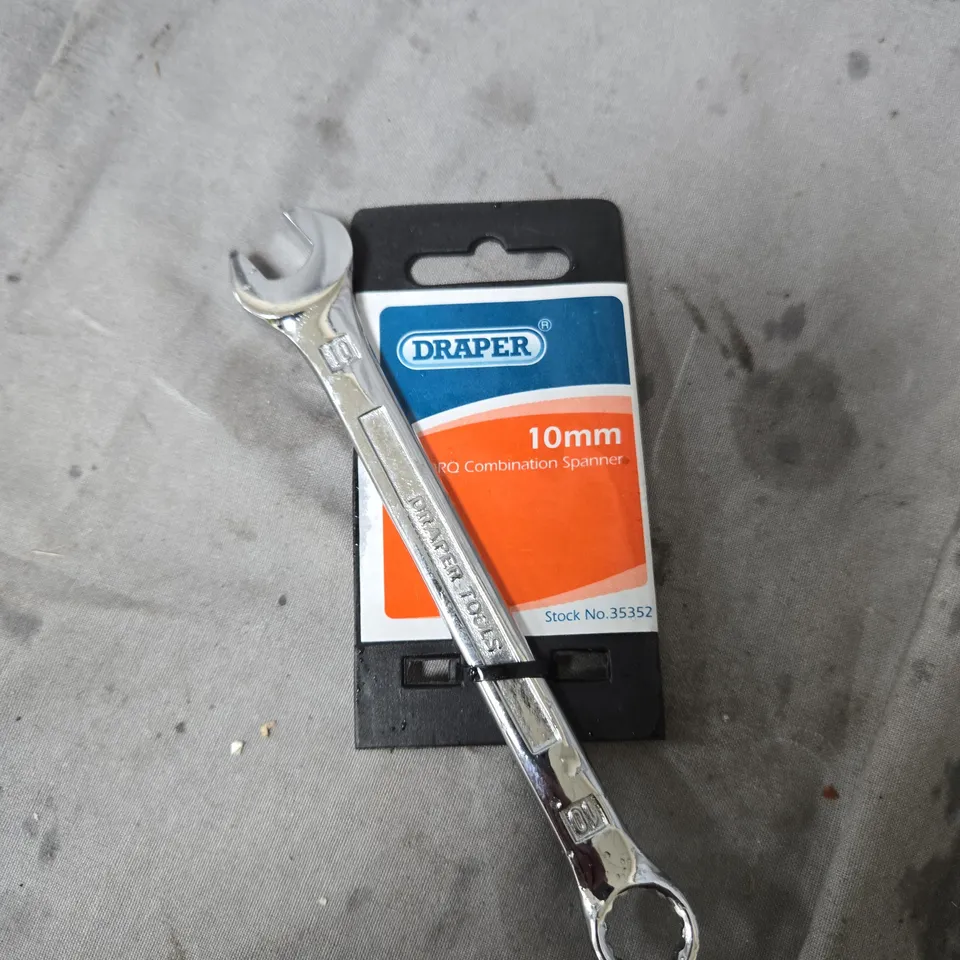 APPROXIMATELY 8 X DRAPER TOOLS 10MM COMBINATION SPANNER
