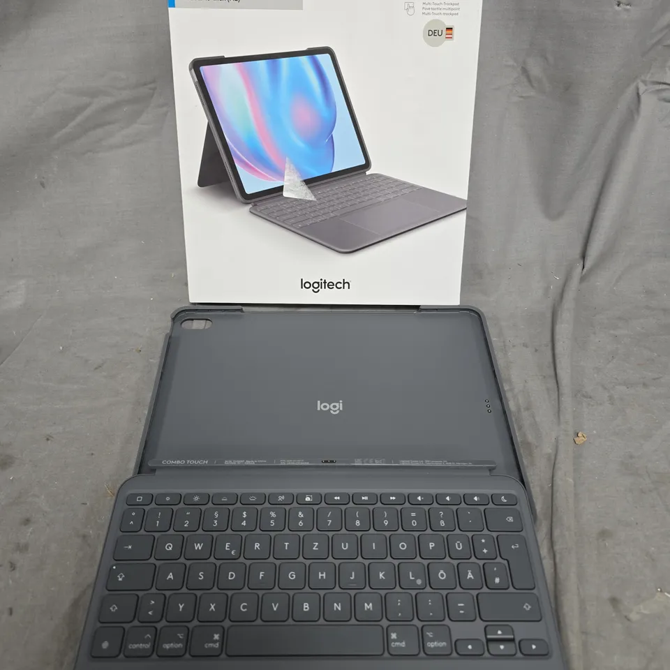LOGITECH COMBO TOUCH IPAD AIR 13" KEYBOARD (GERMAN LAYOUT) 