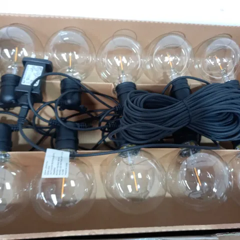 JOHN LEWIS FESTOON 20 LIGHT LED OUTDOOR LINE LIGHT