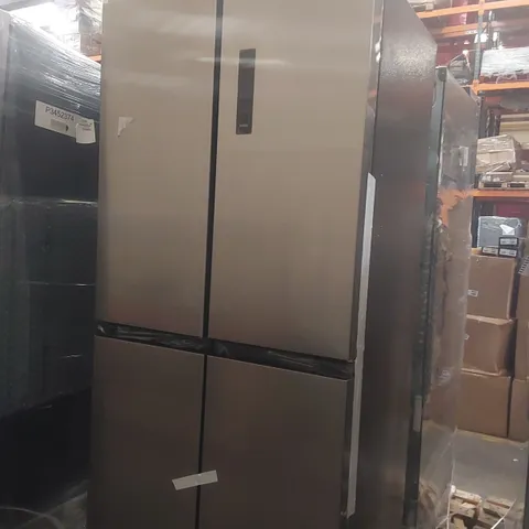 LOGIK L4D83X25 FRIDGE FREEZER - INOX