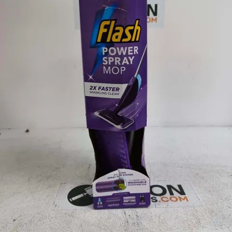 FLASH POWER SPRAY MOP – PURPLE BOXED