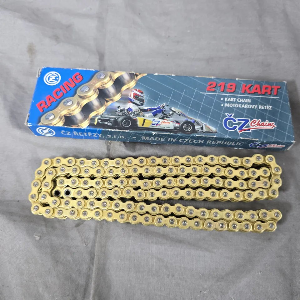 CZ CHAINS 219 KART CHAIN – GOLD-TONE