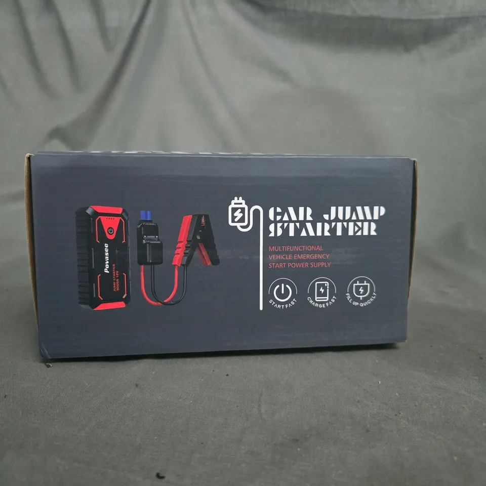 Car Jump Starter – Portable Emergency Start Power Supply (Boxed)