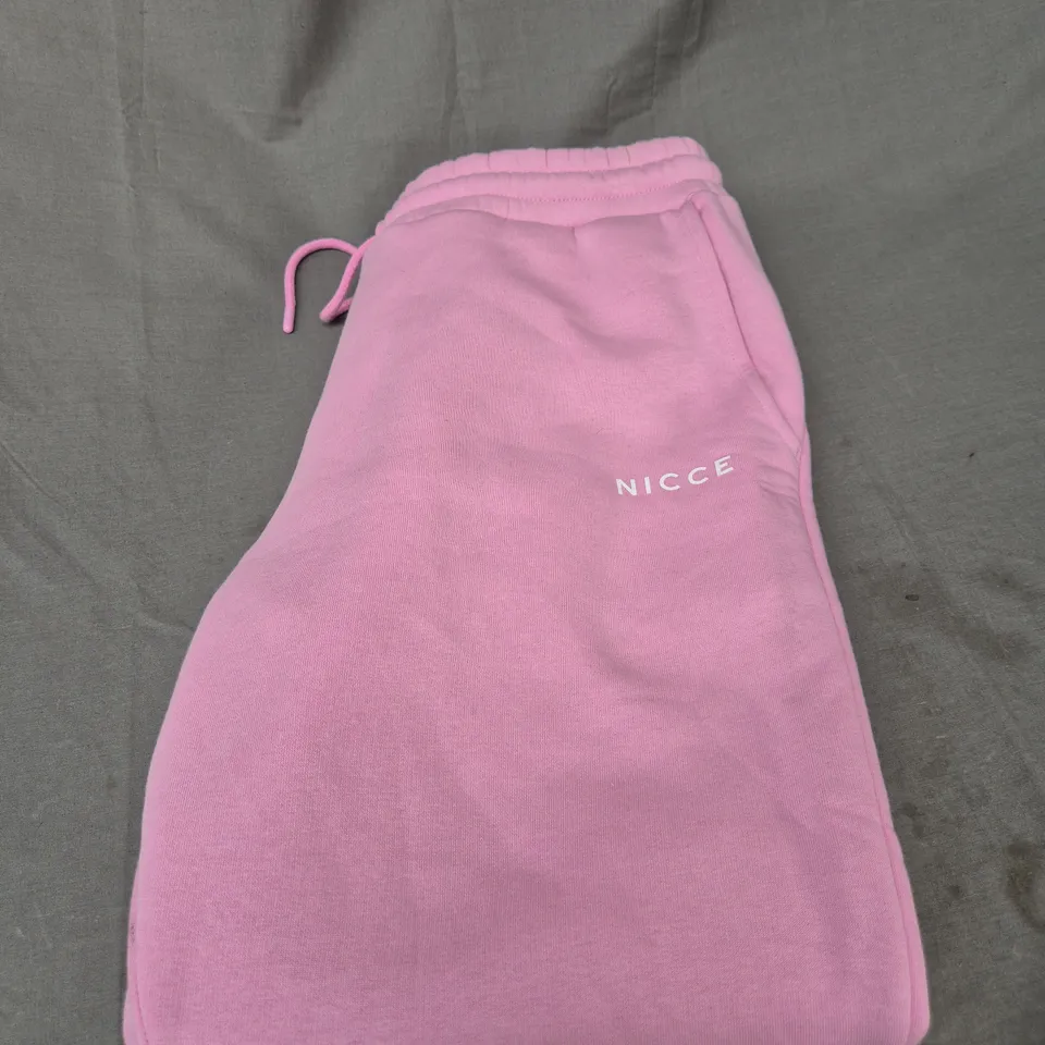 NICCE LOGO FLEECED PANTS SIZE UNSPECIFIED